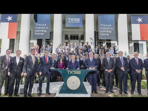 Dallas will be the new headquarters for NYSE Texas a.k.a 'Texas Stock Exchange"