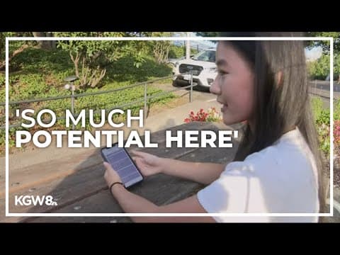 Portland teen creates app to help homeless community