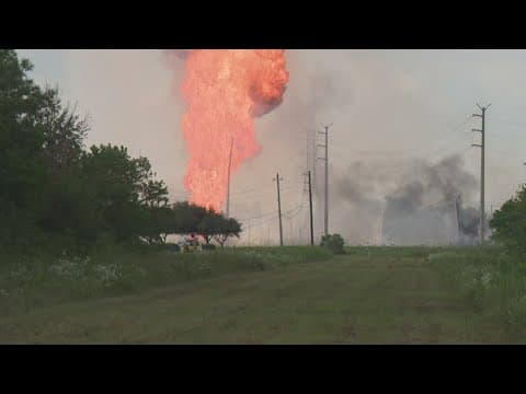 Team coverage: Massive pipeline fire breaks out in Deer Park, Texas