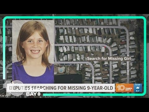 Deputies searching for missing 9-year-old