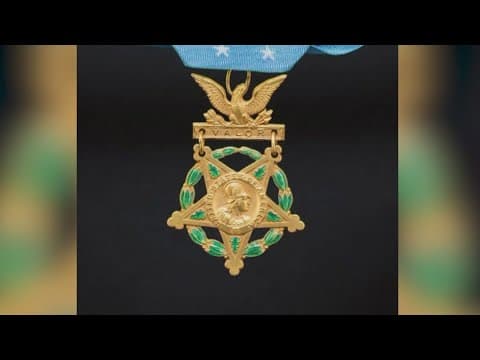The descendants of two Civil War soldiers to receive Medal of Honor