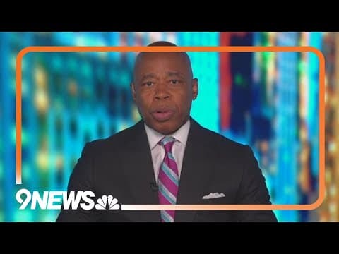 New York City mayor facing federal charges