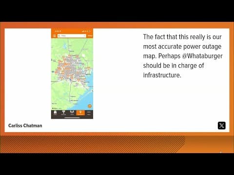 Texans turning to Whataburger app to track power outages in Houston area