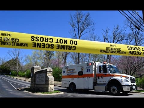3 children, 3 adults killed at Christian school in Nashville