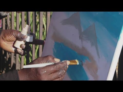 Art therapy helps people experiencing homelessness in San Diego