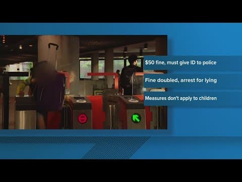 Fines, arrests take effect for Metro fare evaders in DC