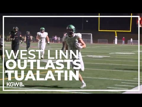 West Linn outlasts Tualatin in high-scoring matchup | Friday Night Football