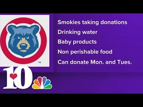 Tennessee Smokies to hold donation drive at Smokies Stadium for flood relief victims