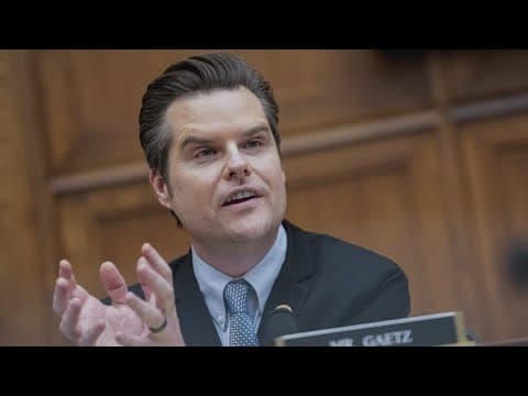 Matt Gaetz House committee report to be released
