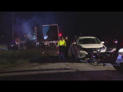 Victims identified in crash involving 2 semi trucks in Boone county