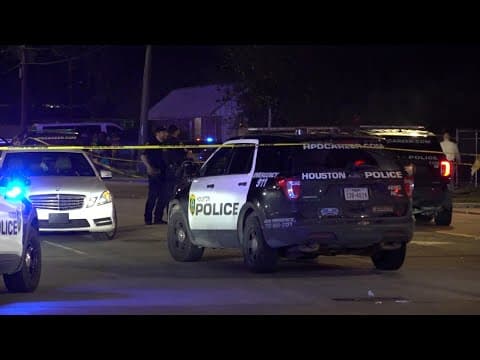 Police update: 2 killed, 9 hurt in drive-by shooting at northeast Houston block party
