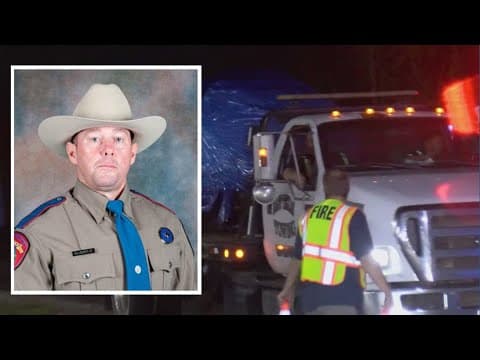 DPS trooper killed in fiery crash near San Jacinto River