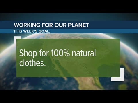 How checking clothing tags can help the environment | Working for Our Planet