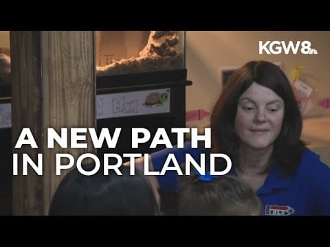 Ukrainian refugee builds new life as preschool music teacher in Portland