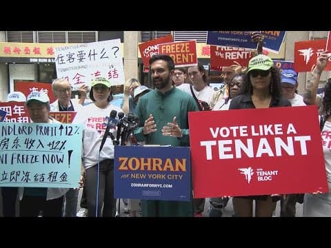 Zohran Mamdani leads NYC's Democratic mayoral primary as Cuomo concedes