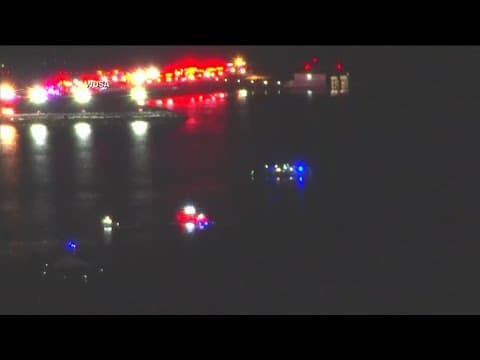 Passenger jet collides with helicopter while landing at Reagan Washington National Airport, FAA says