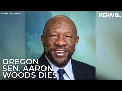 Oregon State Sen. Aaron Woods dies, age 75