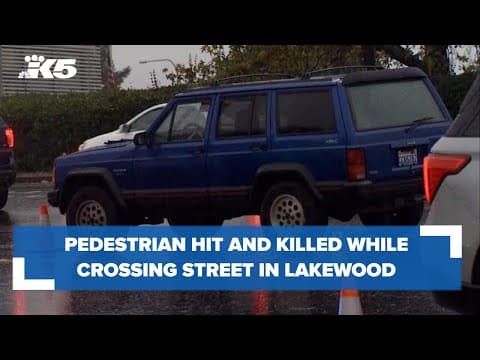 BREAKING: Deadly pedestrian crash in Lakewood