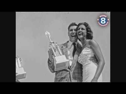 1955 Oceanside, CA beauty pageant on the Fourth of July