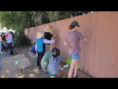 Turning blight to beauty | Clairemont community paints murals to cover graffiti