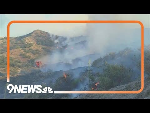 Post Fire Burning 15,000 Acres in Northern Los Angeles County
