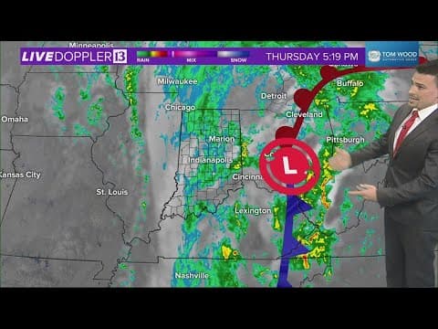 Live Doppler 13 Forecast | 5 p.m. update, April 11, 2024