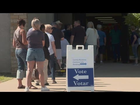 High turnout for early voting in Parker County, Texas
