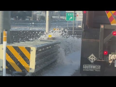 NTTA, TXDOT concerned about refreezing roads and the chances of freezing fog