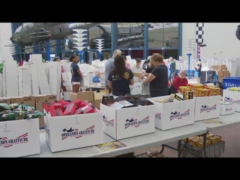 Operation Gratitude | Sending a little bit of home to crew members of the USS George Washington