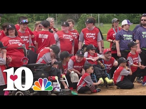 'Without Limits' allows kids and adults with special needs to play baseball