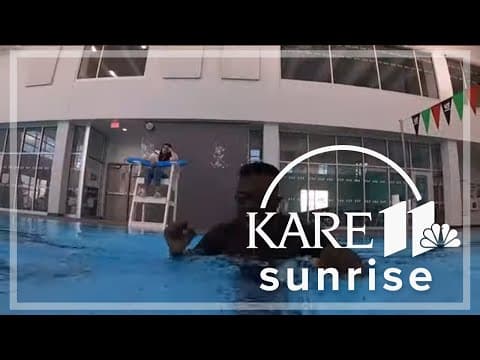 Learning to swim at all ages: KARE 11 anchor takes first lesson