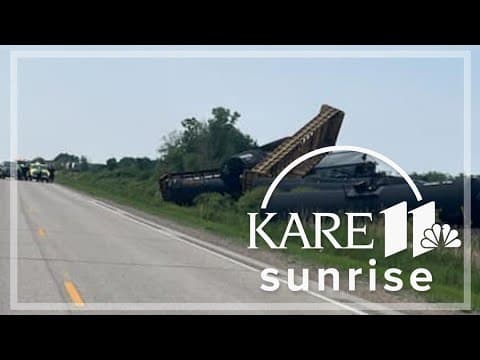 Train derails in northern Minnesota; no injuries reported