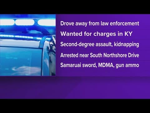 Man wanted in KY arrested in Knoxville after leading police on high-speed chase