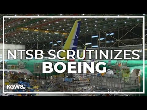 Recap: Day 2 of NTSB, Boeing hearing over door plug that blew out over Portland