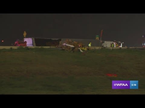 DFW Traffic: Rain causes major slowdowns on North Texas highways