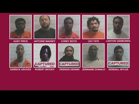 7 inmates still on the run nearly 24 hours after escape from jail in New Orleans