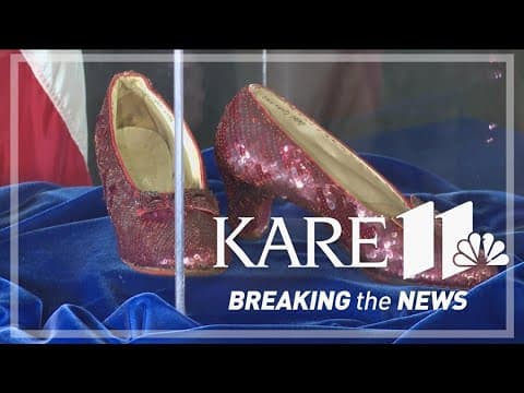 Reunited: Stolen ruby slippers returned to owner after nearly 20 years