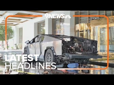 Latest Headlines | Investigation into Las Vegas Cybertruck explosion continues