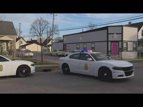 Man with machete shot by police after allegedly shooting woman on Indy's west side