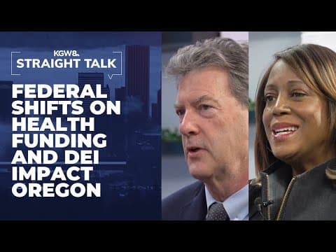 Oregon impacted by Trump administration shifts on health funding, DEI policy
