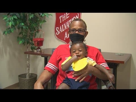 Grandmother, grandson find help out of Salvation Army shelter