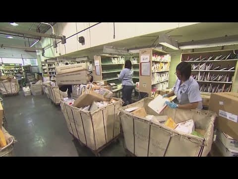 U.S. Postal Service taking measures to ensure timely delivery of mail-in ballots