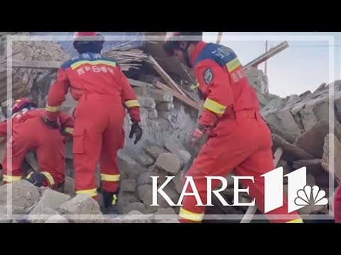 Major earthquake strikes China's Tibet region