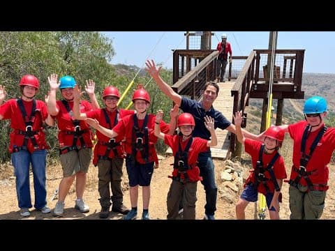 New zip line opens at Camp Bashor in Chula Vista