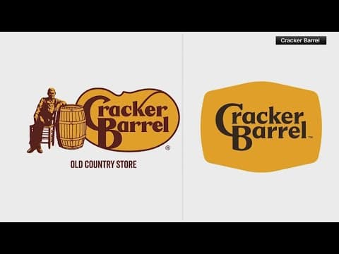 Cracker Barrel stock plummets after logo change