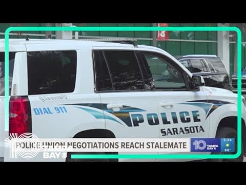 Sarasota police union negotiations reach a stalemate