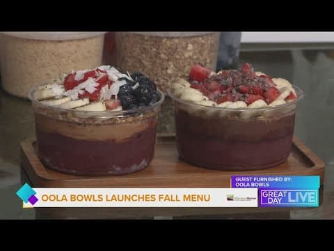 OolaBowls launches fall menu