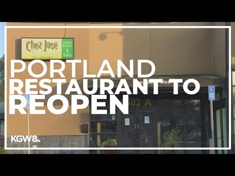 Popular Portland restaurant to reopen after closing in October