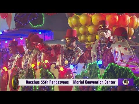 Krewe of Bacchus: Bacch-Amore float