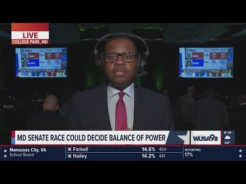 Maryland Senate Race: Angela Alsobrooks said she is 'hopeful'